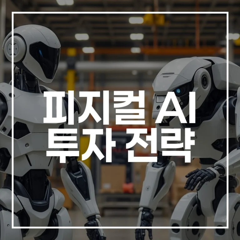 2026년 피지컬 AI 투자 전략: ETF & 포트폴리오 가이드
