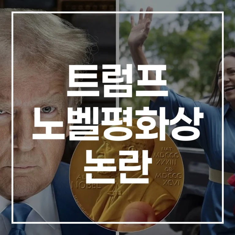 트럼프 노벨평화상 논란, 초보 투자자가 알아야 할 경제적 파장과 대응 전략