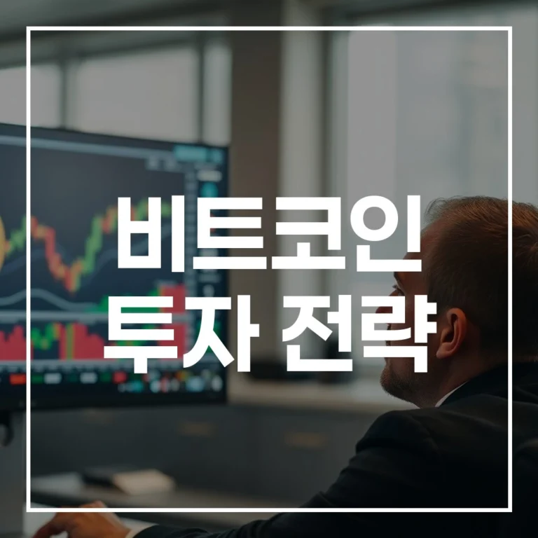 리스크 줄이는 비트코인 투자 전략: 분할 매수, 리스크 관리