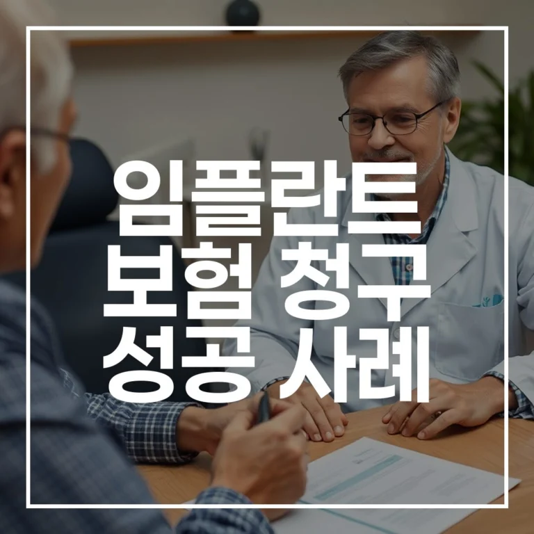 임플란트 보험 청구 성공 사례로 배우는 A to Z 완벽 가이드