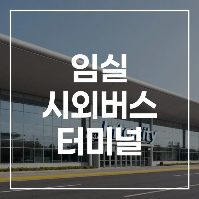 임실 시외버스 터미널 설날, 예매·시간표·주차 총정리