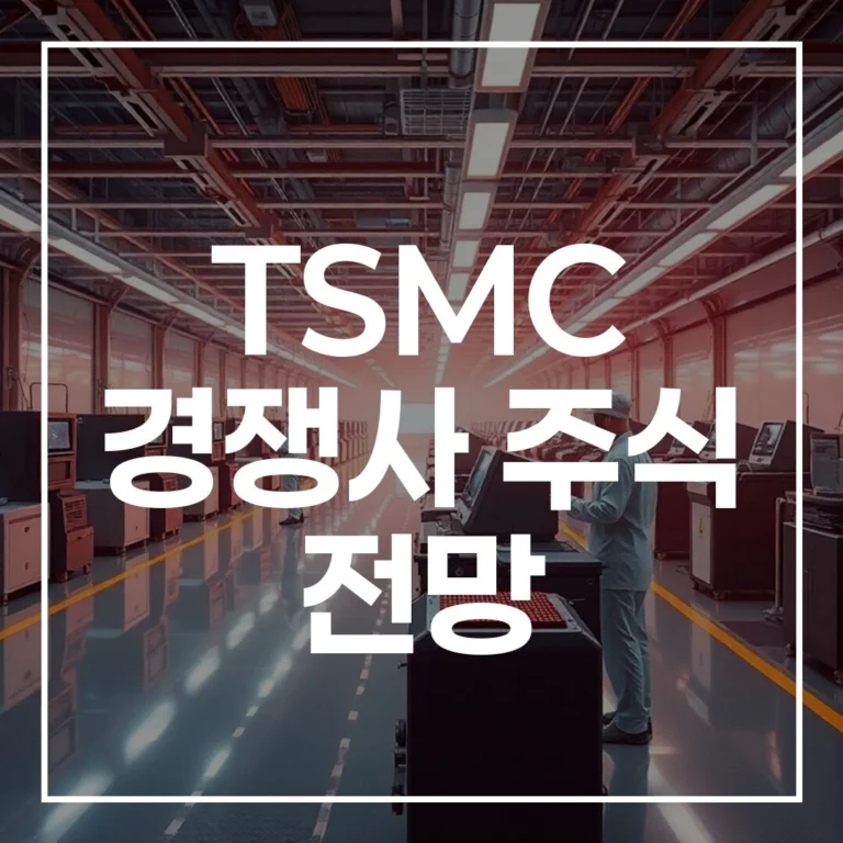TSMC 경쟁사 주식 전망: 삼성 SK하이닉스 승자는?