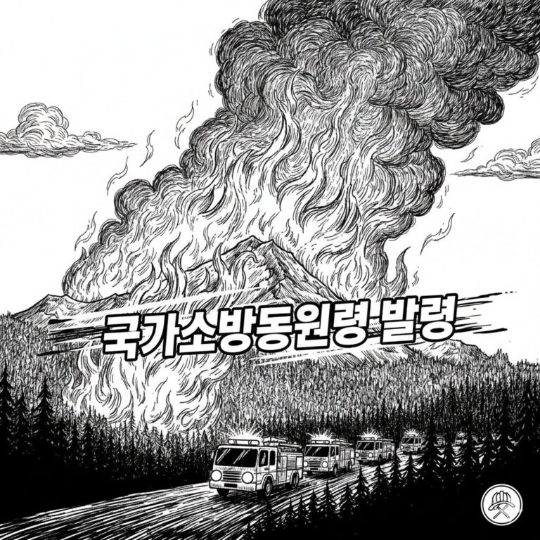 광양 산불 국가소방동원령 발령의 실체와 지금 당장 사야 할 생존 물품 5가지