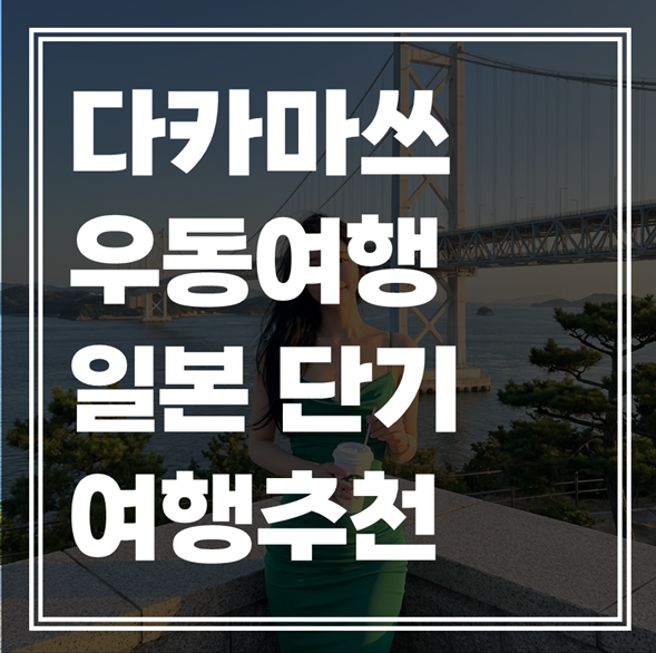다카마쓰 여행, 이 ‘3가지’ 모르면 우동 줄만 서다 끝납니다 (현지인 밀착 가이드)